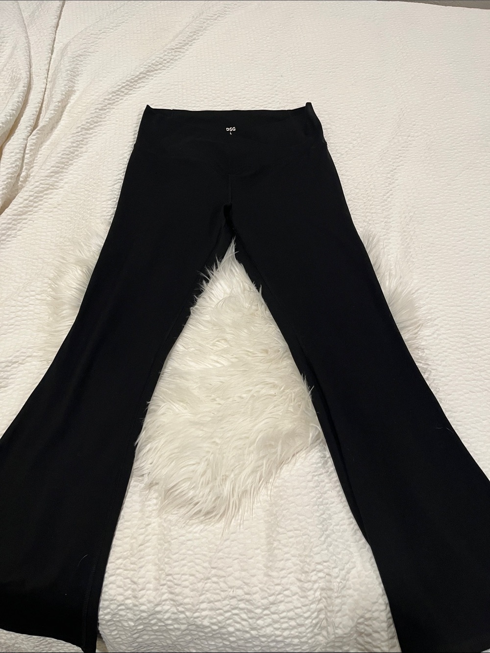 DSG Cross over Flared Yoga Pants - Sz Large - I have 2 pairs for sale. EUC L